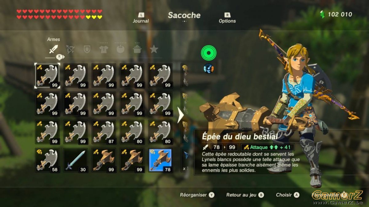 The Legend of Zelda Breath of the Wild obtient une note record sur